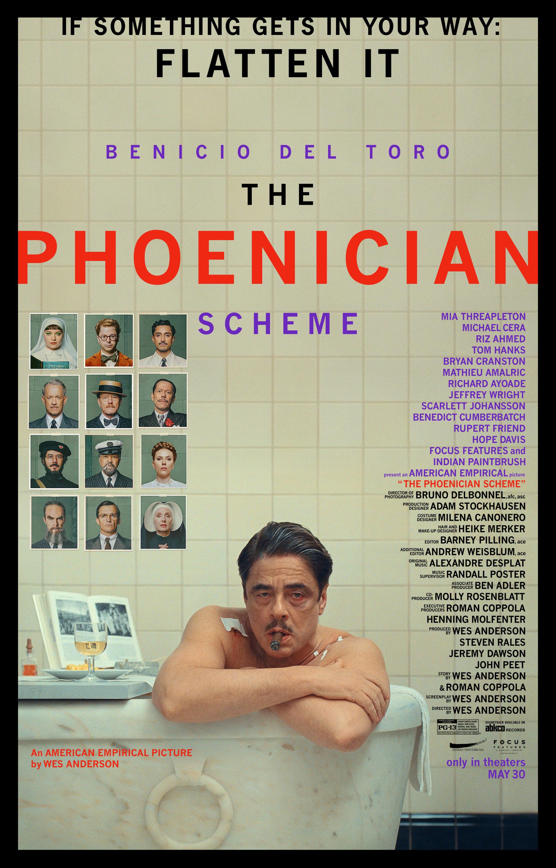  The Phoenician Scheme نقشه فینیقی