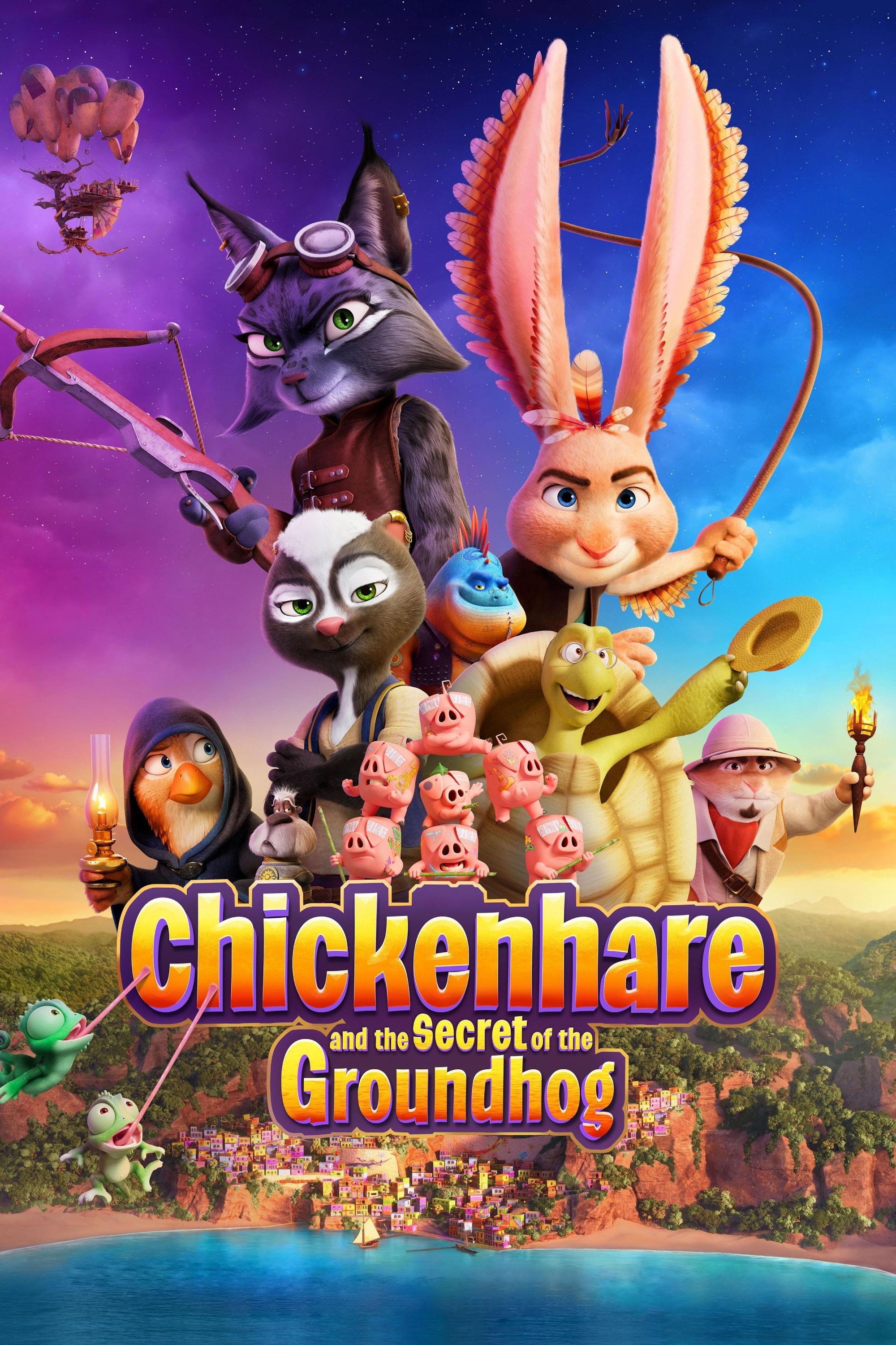 Chickenhare and the Secret of the Groundhog  خرگوش مرغی و راز موش خرما