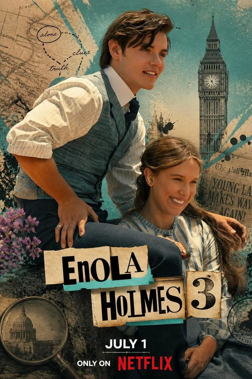  Enola Holmes 3 انولا هولمز ۳
