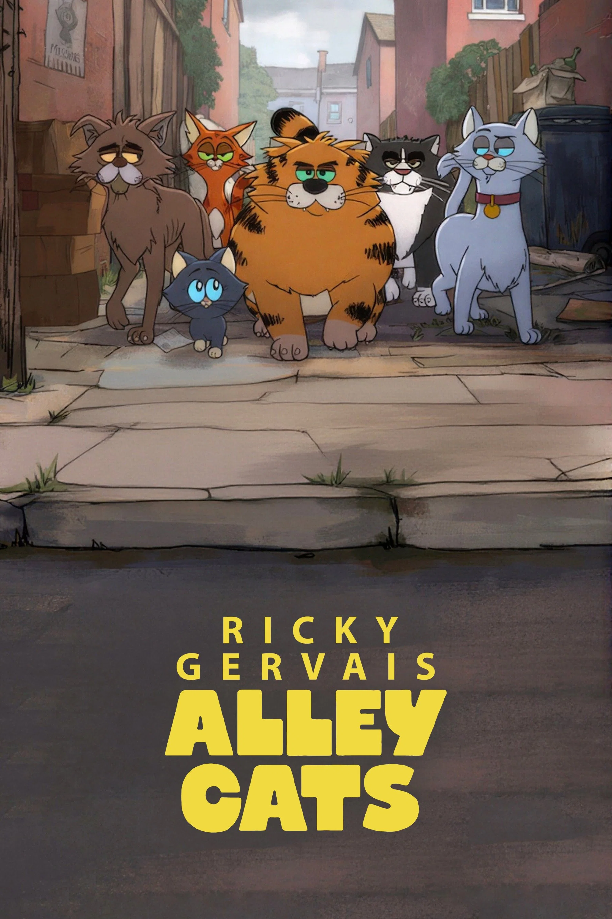  Ricky Gervais Alley Cats گربه های خیابانی